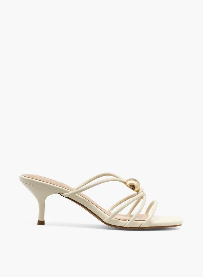 Women Kitten Heel Sandals