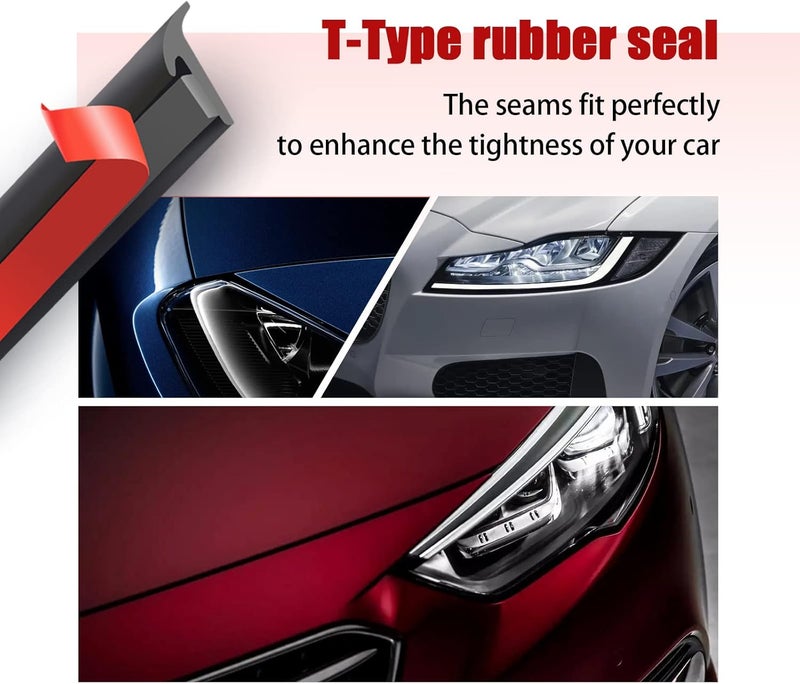 Yonput 5M Auto T Shape Sound Proofing Sealing Strip - Image 4
