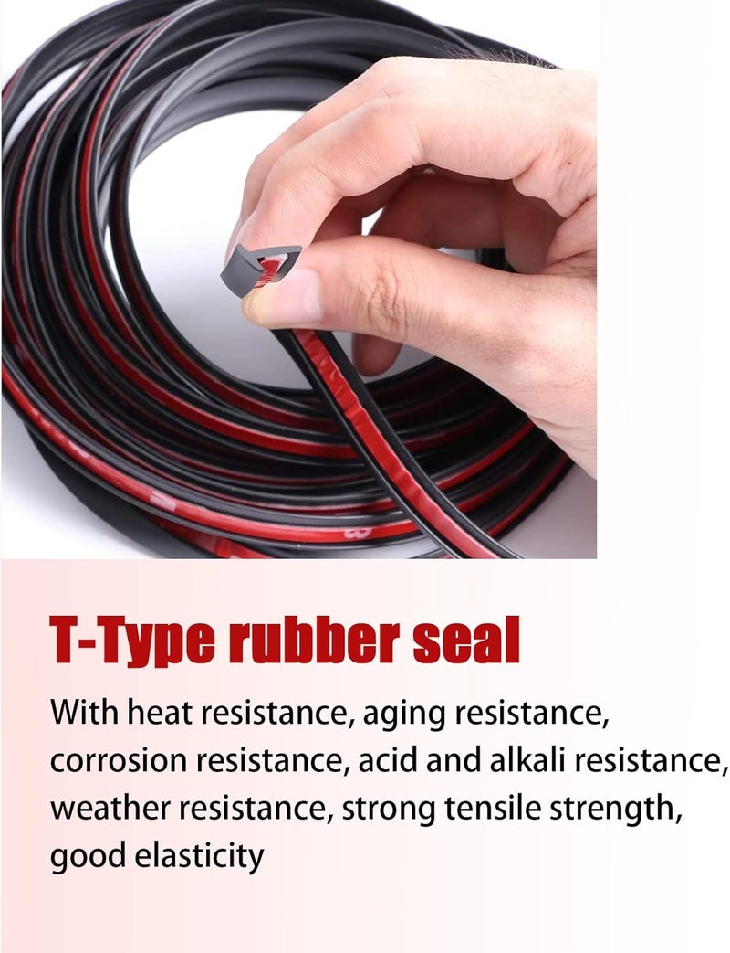 Yonput 5M Auto T Shape Sound Proofing Sealing Strip - Image 3