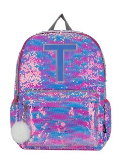 Cubs Fashion MultiColor sequin with letter T Multicolor