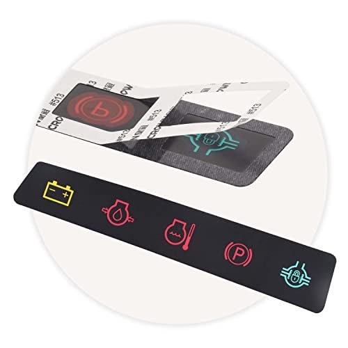 KitchenKipper 2 Pack M117670 Dash Panel Decal/Instrument Panel Indicator Label for JohnD-eere Utility Vehicle 4X2, 6X4 Serial Below 022482 - Image 4