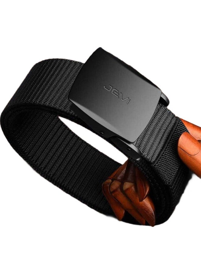 JEVI حزام جيفي، حزام جينز للرجال والنساء، أسلوب تدريبي عسكري عصري، حزام قماش للشباب، هدية 520 - Image 1