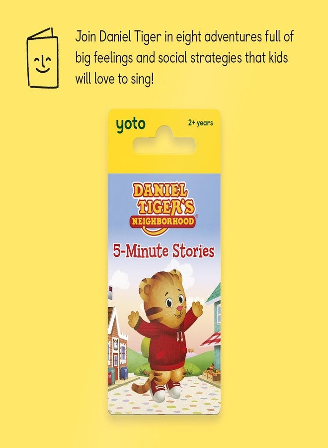 YOTO Daniel Tiger's Neighborhood 5-Minute Stories - Audio Card, Ages 2+ - Image 2