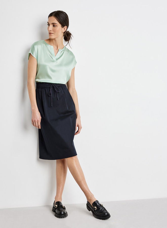 GERRY WEBER Stretch silk top - Image 1