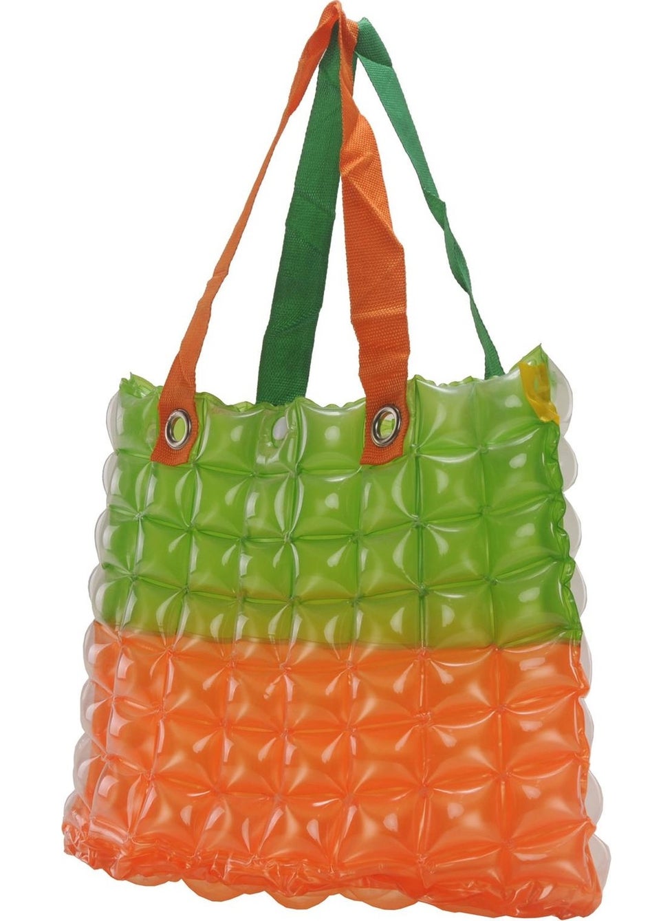 Louisiana Polo Women's Beach Bag Orange Green Inflatable Shoulder Bag BR03  - Image 2