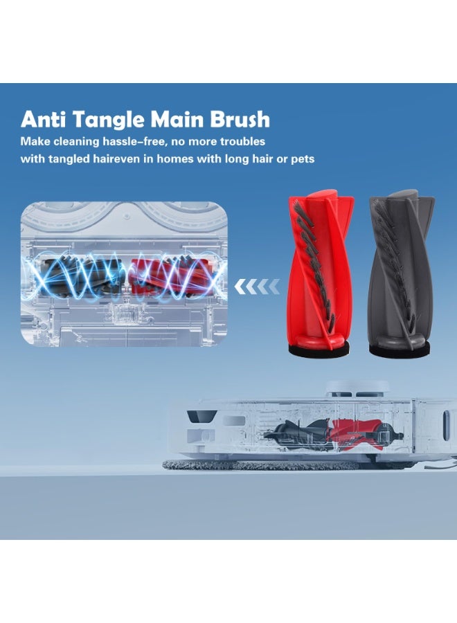 اكسيسن 27 قطعة من ملحقات المكنسة الكهربائية الروبوتية البديلة لـ Roborock Qrevo 5AE/Curv/Curvc/Curv S5X 5A1 5XC/Edge - Image 3