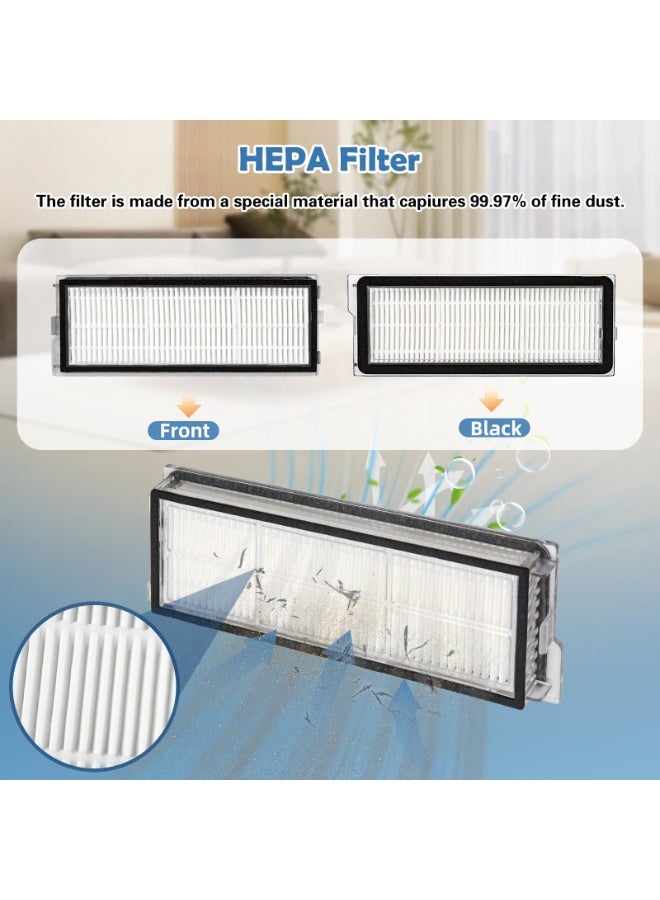 اكسيسن 27 قطعة من ملحقات المكنسة الكهربائية الروبوتية البديلة لـ Roborock Qrevo 5AE/Curv/Curvc/Curv S5X 5A1 5XC/Edge - Image 5