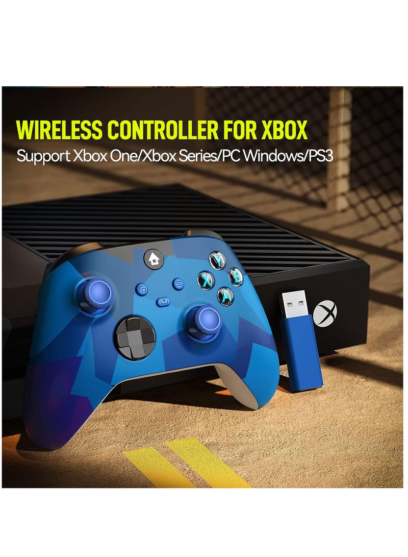 Bluetooth Wireless Game Controller for Xbox One & Series X/S, 2.4GHz with 3.5mm Audio Jack, Compatible with PC  - Image 5