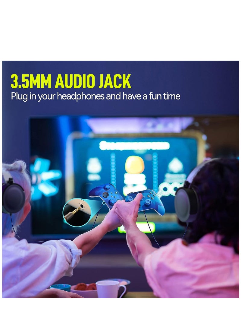 Bluetooth Wireless Game Controller for Xbox One & Series X/S, 2.4GHz with 3.5mm Audio Jack, Compatible with PC  - Image 4
