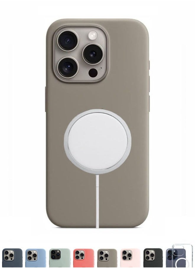 Generic - High Quality iPhone 15 Pro Max Protection Case – Clay - Image 1