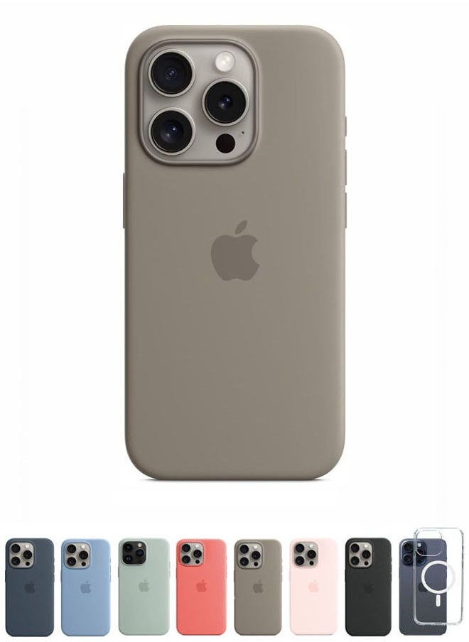 Generic - High Quality iPhone 15 Pro Max Protection Case – Clay - Image 1