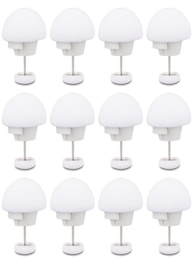 Potanro Duvet Cover Clips 12 Pcs Duvet Pins Comfortable Duvet Holder Clips, Duvet Button Fasteners Keeps Comforter from Shifting(White) - Image 1