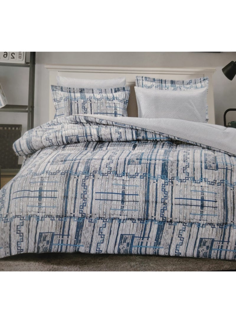 Generic - Golden comforter set consisting of 4 pieces S12 - Image 1
