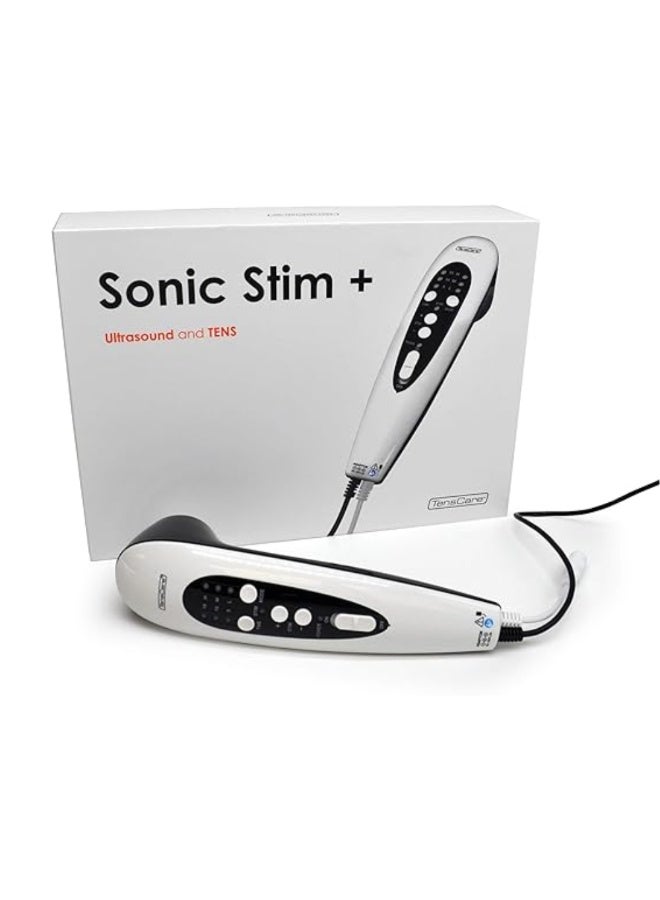TensCare Sonic Stim + Professional TENS & Ultrasound Massager – Dual Therapy for Chronic & Muscle Pain Relief – Whole Body Home Physiotherapy with Heat Therapy - Image 2