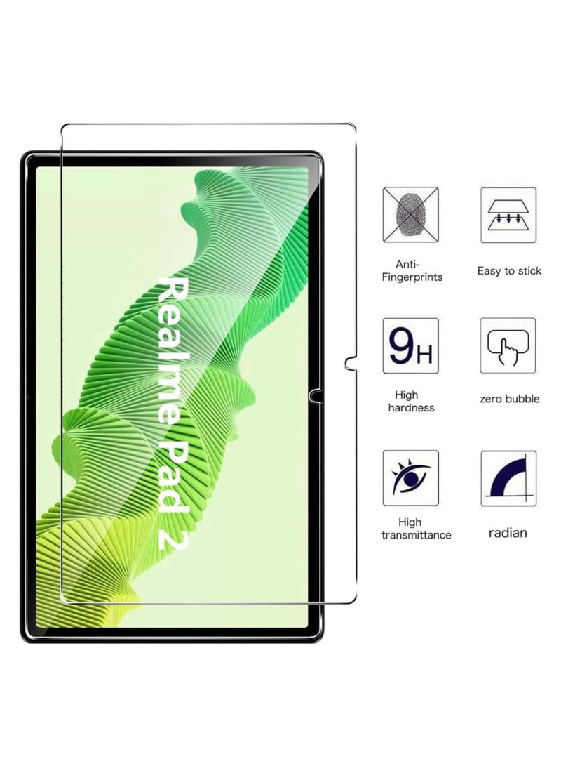 DUSALA Screen Protector for Realme Pad 2 Edge to Edge Full Screen Coverage Anti Scratch Tempered Glass For Realme Pad 2 11.5 Inches 2023 (Clear) - Image 2