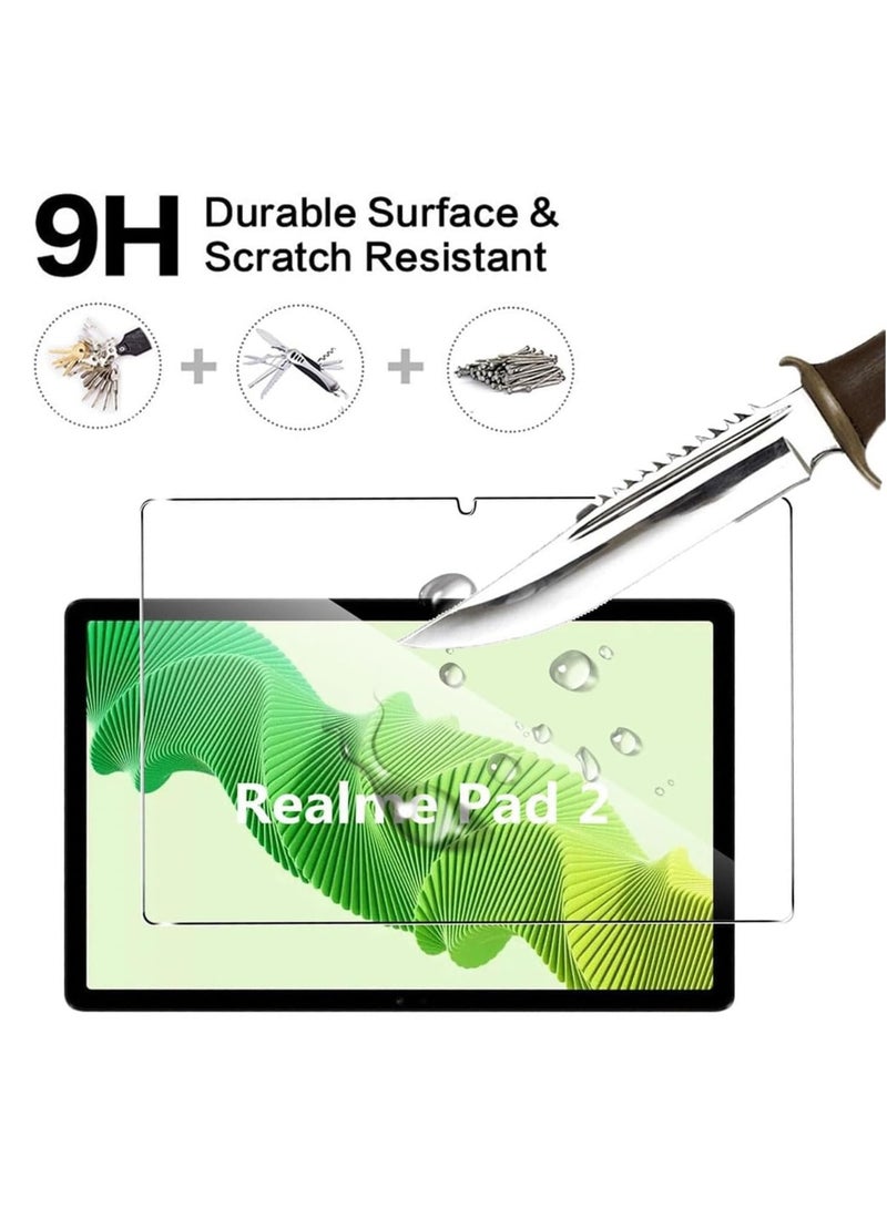 DUSALA Screen Protector for Realme Pad 2 Edge to Edge Full Screen Coverage Anti Scratch Tempered Glass For Realme Pad 2 11.5 Inches 2023 (Clear) - Image 3