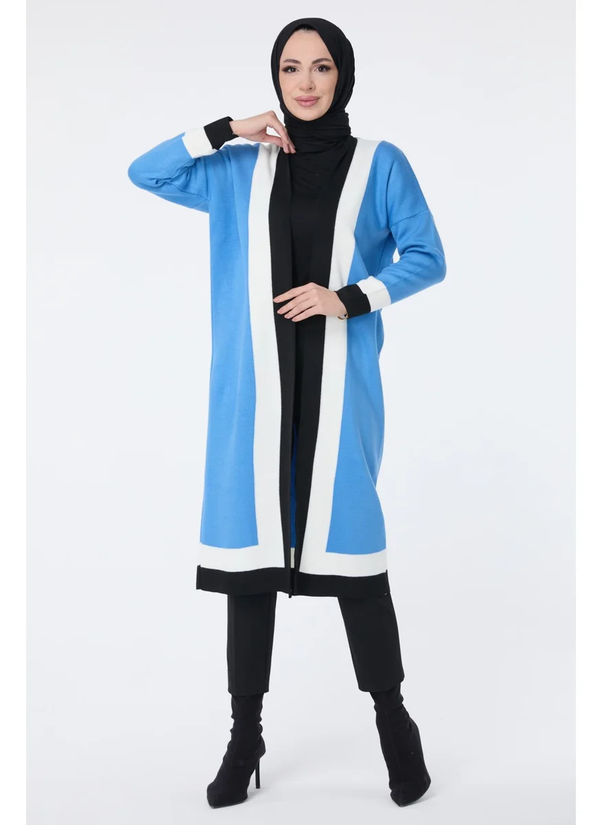 Tofisa 23734-BLUE Knitwear Cardigan