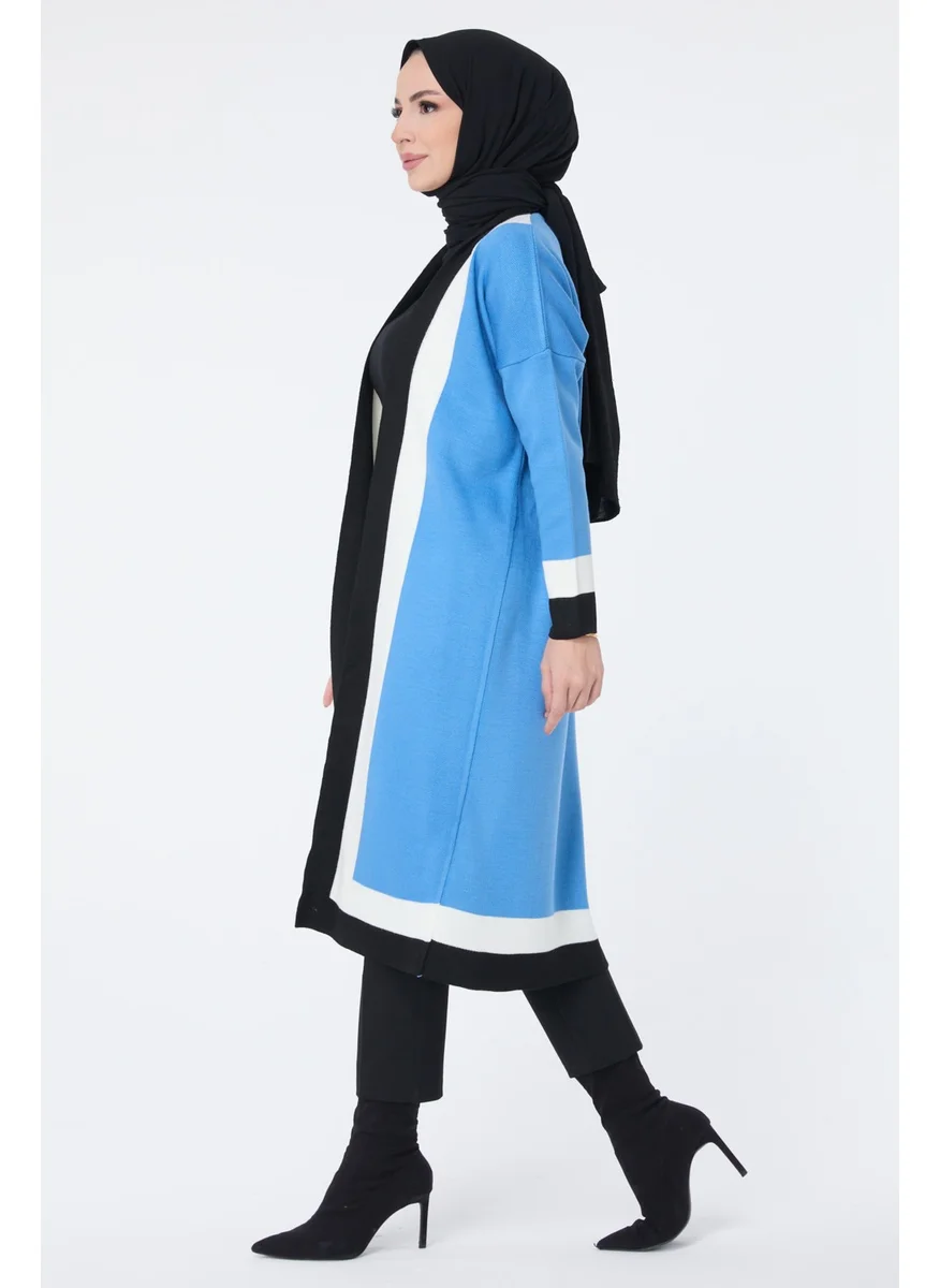 Tofisa 23734-BLUE Knitwear Cardigan