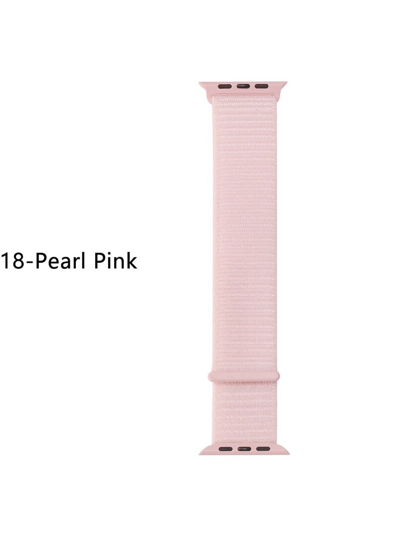 Nylon Sport Band for Apple Watch 45mm,Soft Replacement Strap for iWatch Series 7 - Image 2