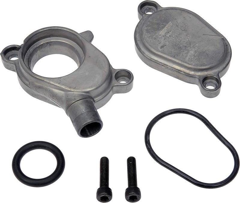 Dorman 904-538 Oil Cooler Coolant Housing Outlet Compatible with Select Ford Models - Image 1