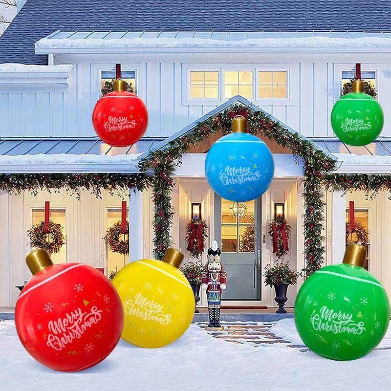 New Inflatable Christmas Ball Christmas Decorations Outdoor Festival Venue Layout Luminous Ball - Image 4