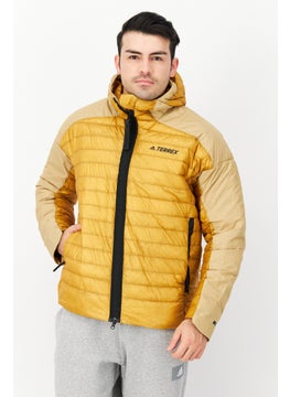 Men Sportswear Fit Outdoor Puffer Jacket, Mustard - pzsku/Z2B52C349ED790DCB0F53Z/45/_/1724351163/ee9531f1-3c6c-413d-8846-c9993f307f6c