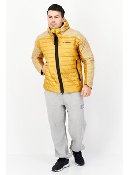 Men Sportswear Fit Outdoor Puffer Jacket, Mustard - pzsku/Z2B52C349ED790DCB0F53Z/45/_/1733755883/7e30bf92-878d-48b3-915a-c6fc10d6aba6