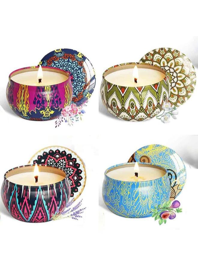 مجموعة من 4 شموع عديمة اللهب والدخان - Image 1