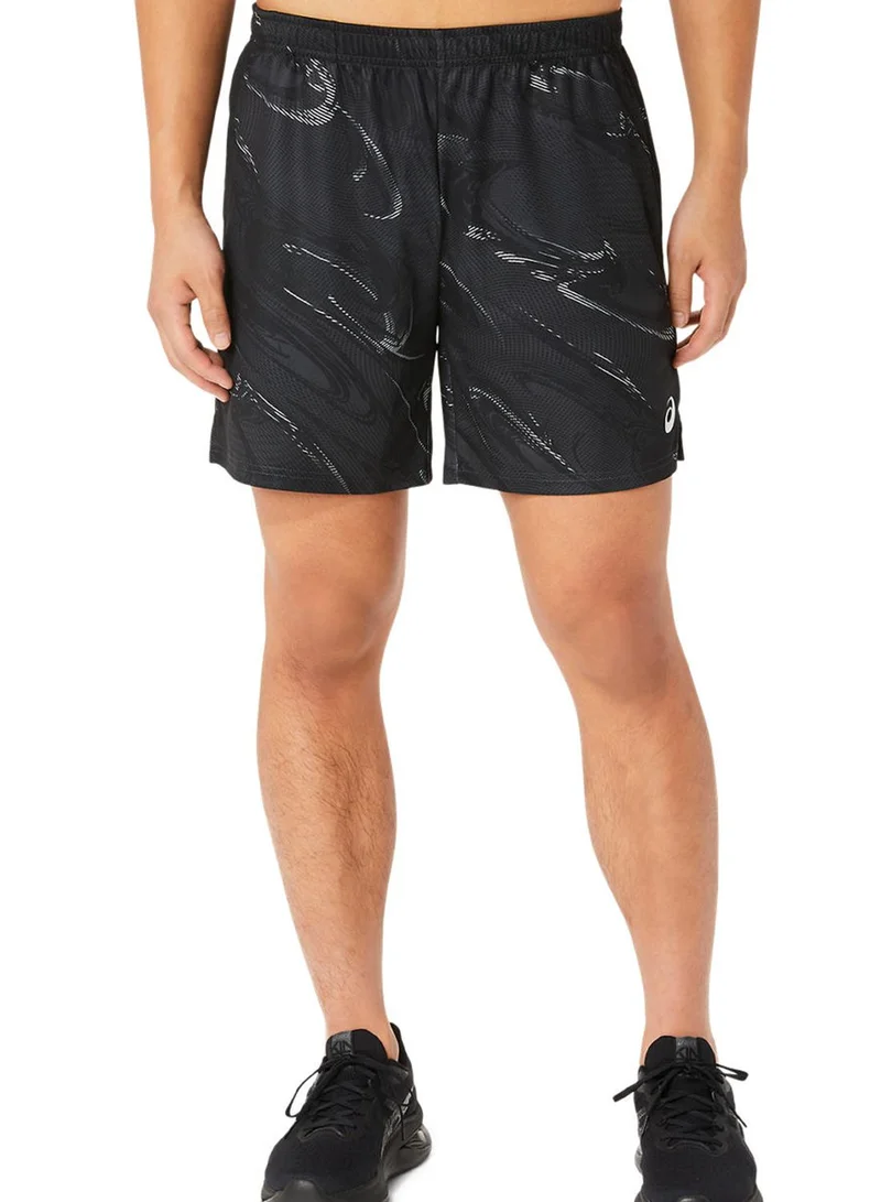 asics Suminagashi Motif Print Shorts