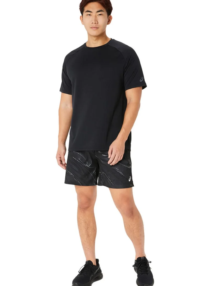 asics Suminagashi Motif Print Shorts