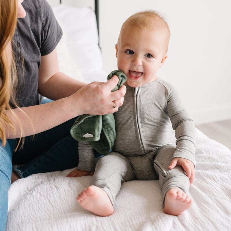 Natemia مناديل استحمام ناتيميا للأطفال حديثي الولادة - مناديل فاخرة للأطفال، فائقة الامتصاص وناعمة للغاية مصنوعة من الرايون من الخيزران، 6 طبقات من مناديل الاستحمام للبنات والأولاد، مجموعة مكونة من 5 قطع - Image 5