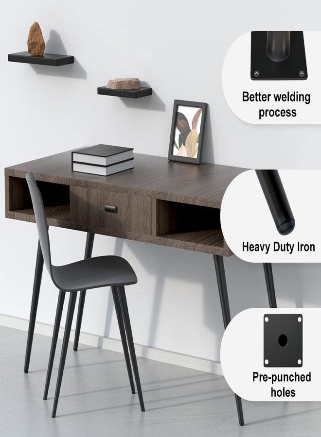 FIVEPEARS 4pcs 12 Inch Matte Black Furniture Legs - Image 3