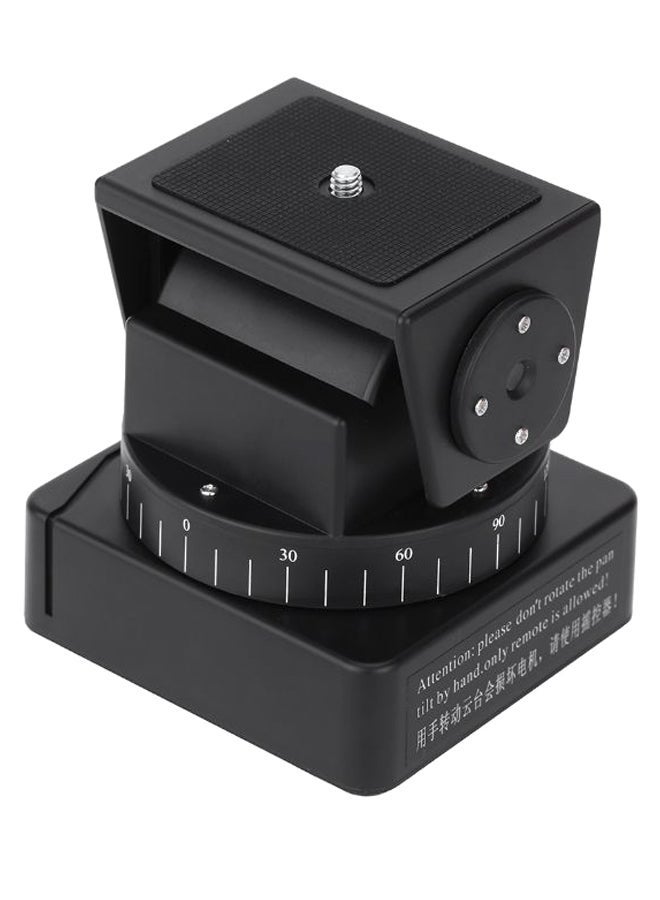 NIBEMINENT YT-260 Remote Control Motorized Pan Tilt Head Black  - Image 1
