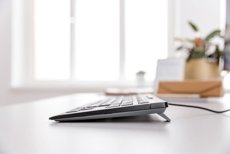 Cherry Stream Keyboard TKL Wired USB TenKeyLess Compact Version without Number Pad. Silent Keystroke. Ideal for Office and Industrial Use. - Image 5