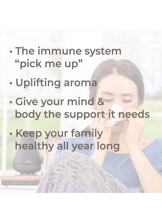 Plant Therapy - Organic Immune Aid Essential Oil Blend 10 mL (1/3 oz) 100% Pure, Undiluted, Therapeutic Grade - Image 1