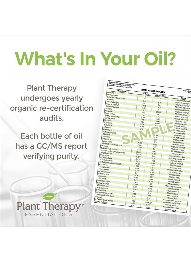 Plant Therapy - Organic Immune Aid Essential Oil Blend 10 mL (1/3 oz) 100% Pure, Undiluted, Therapeutic Grade - Image 1