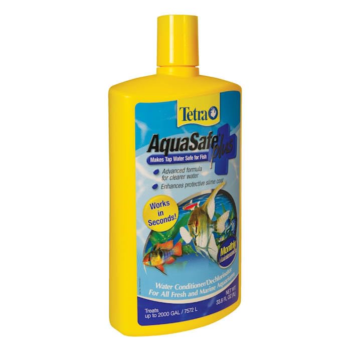 Tetra Fish Tank Water Conditioner and Dechlorinator, Aquasafe Plus, Fresh Water and Marine Aquariums 33.8-Ounce - Image 3
