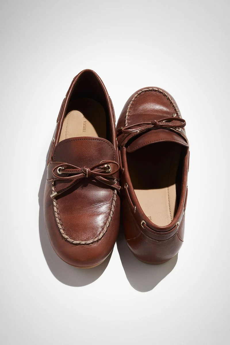 H&M Leather driving loafers