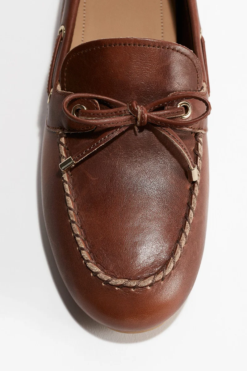H&M Leather driving loafers