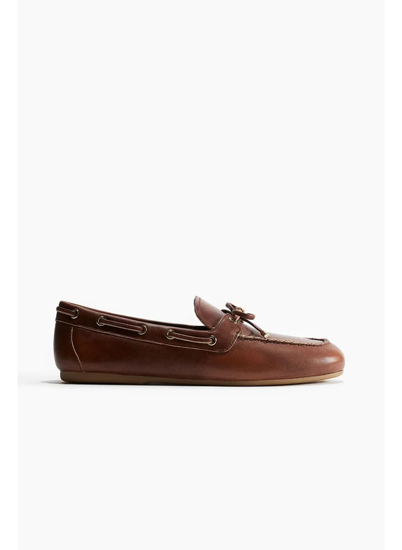 H&M Leather driving loafers
