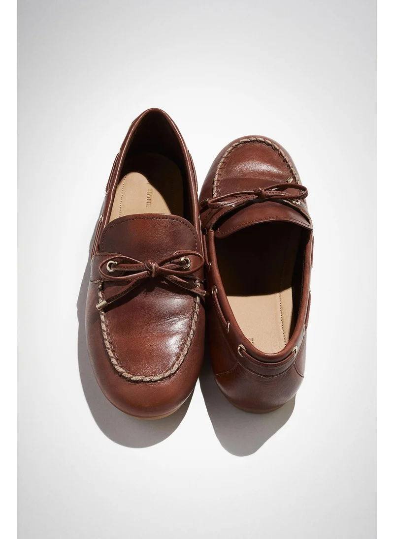 H&M Leather driving loafers