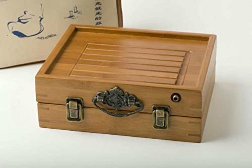 Teclican Golden Toggle Catch Lock 48mm Retro Decorative Hasp w Screws for Suitcase Chest Trunk Latch Clasp with Screws Pack of 5  - Image 4