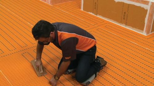 Schluter-Systems DITRA-HEAT (240V) Floor Heat Cable, warms 32 sq ft [DHEHK24032] adaptable to any layout, adds comfort to any room, quickly and easily installs into membrane before tile/stone - Image 3