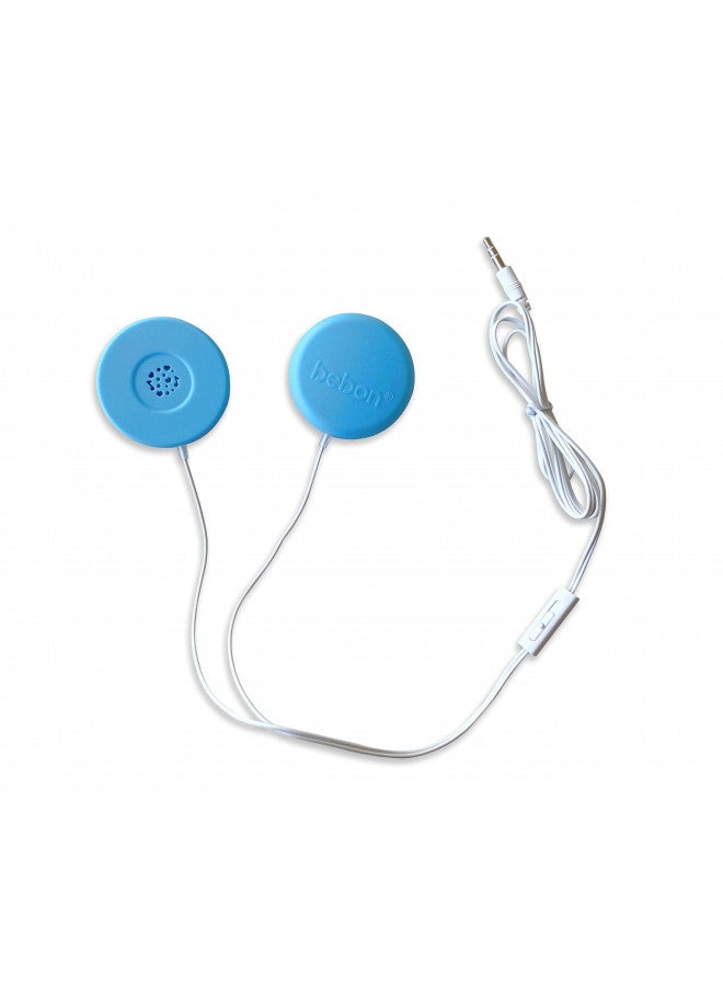 Bebon Baby-Bump Headphones Plays and Shares Music, Sound and Voices to The Womb Premium Baby Bump Speaker System Including bebon Tunes APP (iOS and Android) (Blue) - Image 1