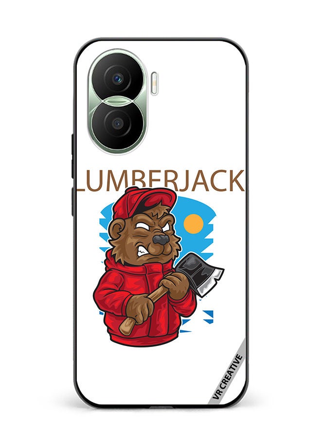 VR CREATIVE Protective Case Cover For Honor Play7T Pro Lumber Jack Design Multicolour - Image 1