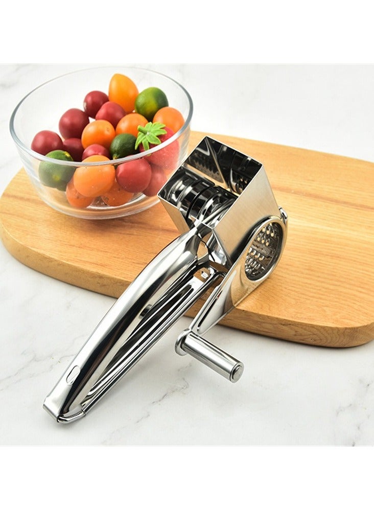 Stainless steel hand crank rotary cheese grater  - Image 5