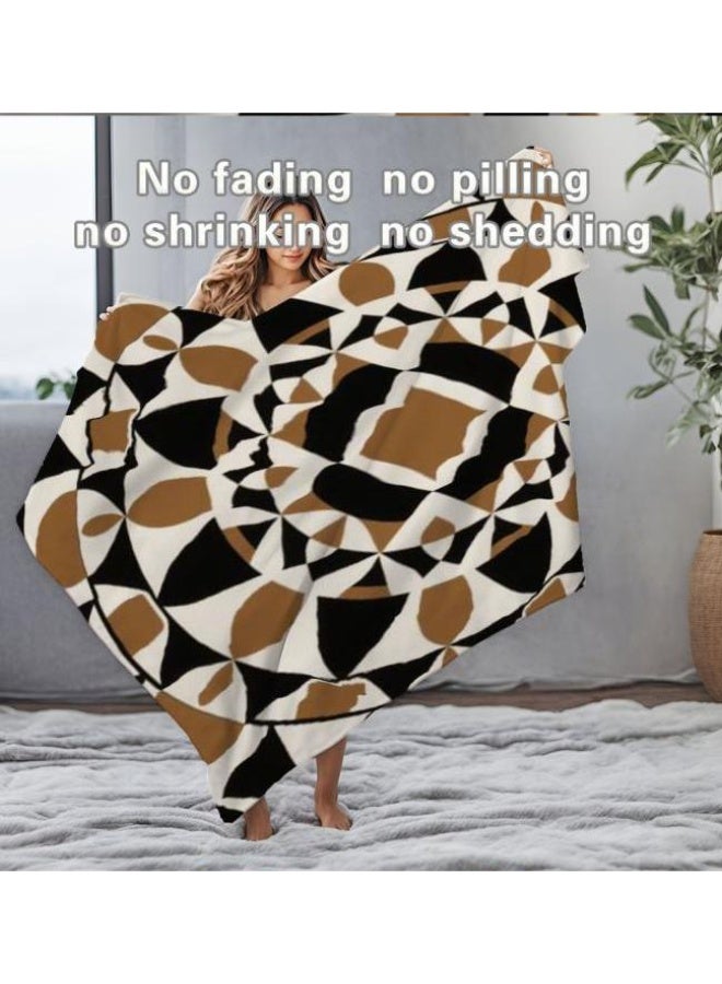 general Traditional flannel thin blanket (warm and comfortable, suitable for sleep, gaming, dust removal and sandproof) 150cm*200cm - 11 - Image 4