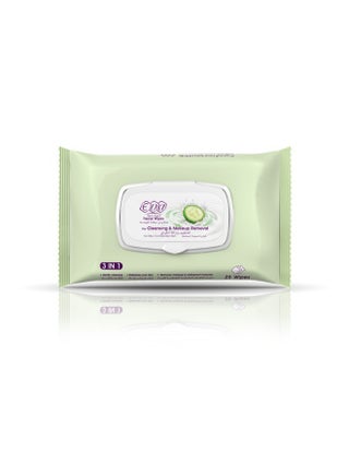 Cleansing & Makeup Removal Facial Wipes For Oily/Combination Skin ( 25 Wipes) - pzsku/Z2B53C460404BBB23885EZ/45/_/1728606178/05807e5e-9258-4192-a6cf-8cfa65dbca43