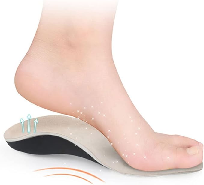 Beige Breathable Cushioning Insoles For Boys And Girls Running Basketball Hiking - Image 1