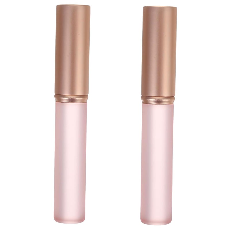 ERINGOGO 2Pcs Portable Lipstick Applicators Versatile Lip Brush and Gloss Makeup Tools for Women for Lip Lip Balm and Lipstick Application for Makeup - Image 1